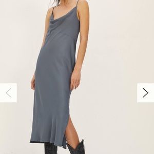 Anthropologie Elyse Bias Slip Dress